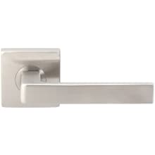 Tokyo Right Handed Single Dummy Door Lever with SE Series Square Rose
