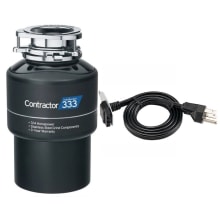 Contractor Series 3/4 HP Garbage Disposal with Stainless Steel Grind components and Dura-Drive Motor