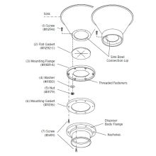 Mounting Adapter Kit for 6-7/8" O.D Clamping Connection