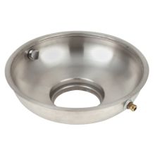 18" Recessed Bowl Assembly with Two Adjustable Water Nozzles