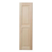 Replacement 15" x 60-5/8" Raised Panel Maple Door For Iron-A-Way Built-In Ironing Centers