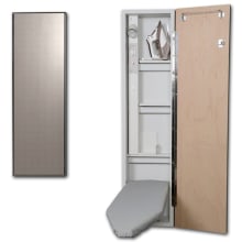 Ironing Center - 46" Built-In Ironing Board With Electric System, Light, and Timer - Left Hinged Door