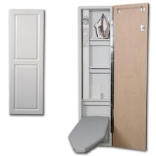 Ironing Center - 46" Built-In Ironing Board With Electric System, Light, and Timer - Left Hinged Door