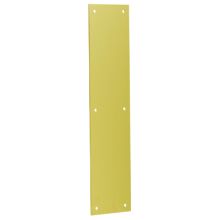 3 1/2" x 15" Brass Push Plate