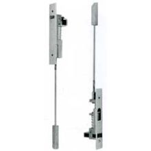 Top and Bottom Pair UL Listed Manual Flush Bolt for Metal Door 12" Rod and 3/4" Throw 1" W x 6 3/4" L x 2" D Body