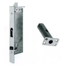 Top Only UL Listed Constant Latching Flush Bolt for Wood Door with Auxiliary Fire Latch 3/4" Throw 1" W x 8 1/2" L x 2" D Body