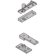 Commercial Series 1-1/2 Inch Heavy Duty Center Hung Offset Pivot Hinge