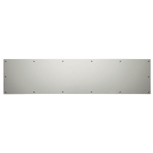 Commercial Series 8" x 34" Brass Kick Plate