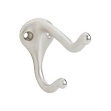 Aluminum Coat and Hat Hook with 3" Projection