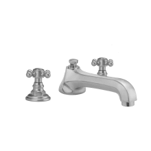 Westfield Roman Tub Set with Low Spout and Cross Handles