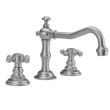 Roaring 20's 0.5 GPM Widespread Bathroom Faucet with Ball Cross Handles