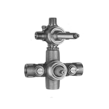 Thermostatic Valve with Built in 3-way Diverter/Volume Control with Shut Off