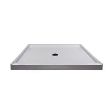 Catalina™ 48" X 42" Rectangular Shower Pan with Single, Low-Barrier Threshold with Center Drain