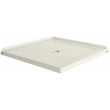 Catalina 42" x 42" Square Shower Base with Double Threshold and Center Drain