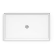 Catalina 60" W x 36" D Shower Base with Single Threshold and Center Drain