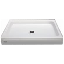Cayman 32" x 48" Single Threshold Shower Pans with Center Drain