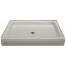 Cayman 48" x 36" Shower Base with Single Threshold and Center Drain