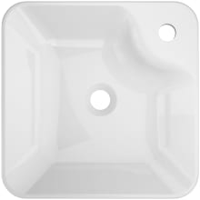 Nerina™ 15-3/4" Solid Surface Vessel Bathroom Sink with Single Faucet Hole