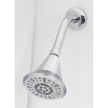 2.5 GPM 5 Function Shower Head with LED Temperature Sensitive Technology