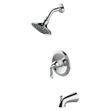 Piccolo Tub and Shower Trim Package with 1.8 GPM Multi Function Shower Head
