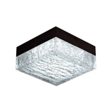 Esplanade 8" Wide LED Flush Mount Square Ceiling Fixture - 3" Tall