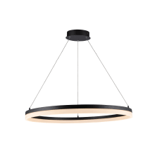 Knox 31" Wide LED Ring Chandelier