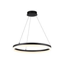Knox 24" Wide LED Ring Chandelier