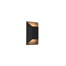 Fredrick 2 Light 12" Tall LED Outdoor Wall Sconce - Rectangle