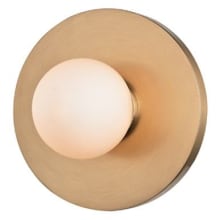 Madrone Single Light 5" Tall LED Bathroom Sconce / Ceiling Fixture