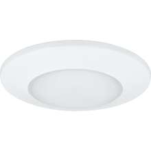 Hazel 7-1/4" Wide Integrated LED Ceiling Fixture with White Polycarbonate Lens