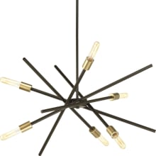 Highlawn 6 Light 23" Wide Abstract Chandelier