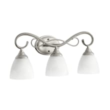 Zeta 3 Light Bathroom Vanity Light