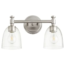 Powers 2 Light 17" Wide Vanity Light