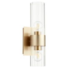 Rising 2 Light 17" Tall Wall Sconce