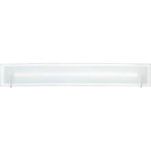 Curry Single Light 31-1/2" Wide Integrated LED Bath Bar with Glass Shades - ADA Compliant