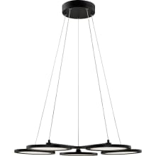 Kleberg 5 Light 27" Wide LED Chandelier