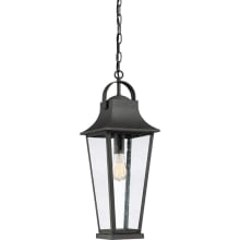 Grady Single Light 8-3/4" Wide Outdoor Mini Pendant with Glass Panel Shades