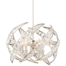 Curry 4 Light 18" Wide Pendant with Clear Glass