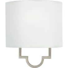 Morrow 1 Light 10" Tall Wall Washer with White Parchment Shade