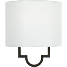 Morrow 1 Light 10" Tall Wall Washer with White Parchment Shade