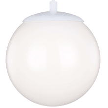 Clay Single Light 14" Wide Full Sized Pendant