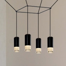 Harleem 4 Light 18" Wide LED Mini Chandelier