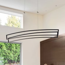 Mari Single Light 46" Wide LED Linear Chandelier