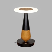 Patrizia Single Light 12" Tall Integrated LED Buffet Table Lamp
