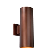 Bennett 2 Light 14" Tall Outdoor Wall Sconce