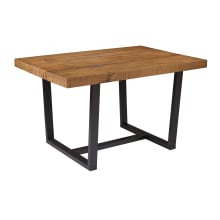 Aurora 52" Long Rustic Pine Dining Table