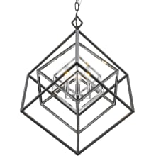 Alta 3 Light 23" Wide Abstract Chandelier
