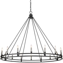 Josephine 16 Light 60" Wide Taper Candle Chandelier