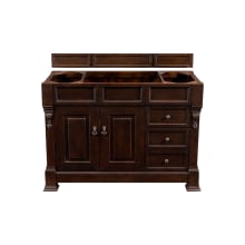 Brookfield 47" Single Free Standing Wood Vanity Cabinet Only - Less Vanity Top