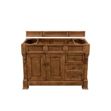 Brookfield 47" Single Free Standing Wood Vanity Cabinet Only - Less Vanity Top